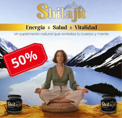 Shilajit Resin Potenciador Natural de Alto Rendimiento 100g